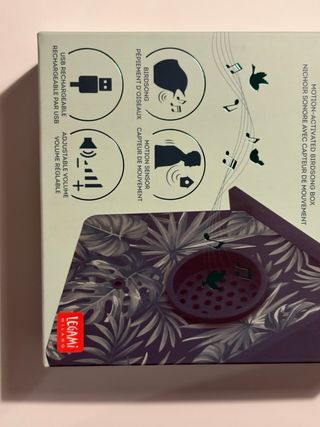 Caixa de Som Pássaros Legami The Sound of Nature