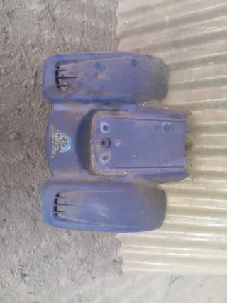 Guardabarros trasero y bomba freno mini quad