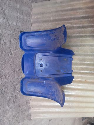 Guardabarros trasero y bomba freno mini quad