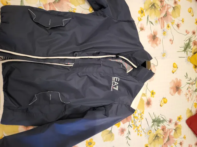 Giubbotto Emporio Armani Uomo Blu