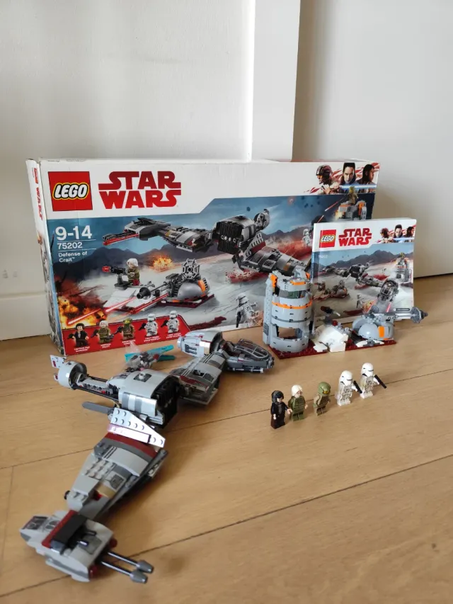 Lego Star Wars 75202 Defensa de Crait
