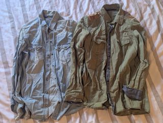 Lote 2 Camisas Zara Talla M y L