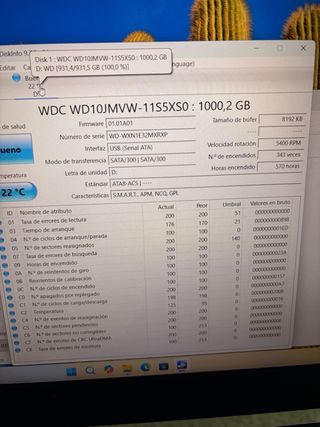 Disco Duro 1TB Western Digital My Passport externo
