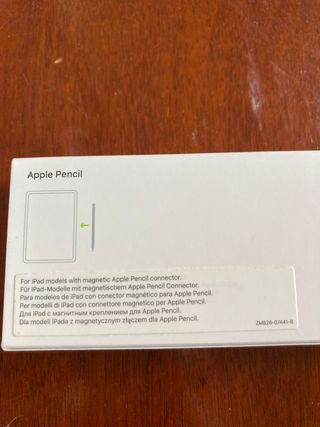 Apple Pencil di seconda generazione inedita