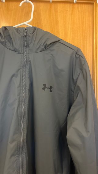 Chaqueta Impermeable Under Armour Gris Hombre