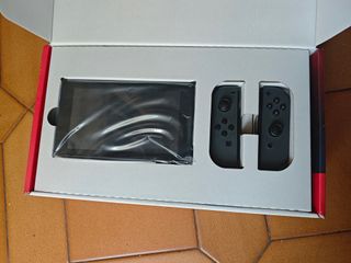 Nintendo Switch Gris Completa Como Nueva