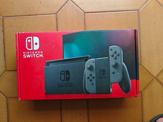 Nintendo Switch Gris Completa Como Nueva