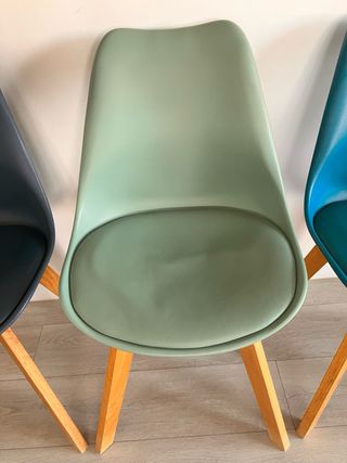 Sillas estilo escandinavo (4 unidades)