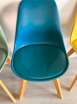 Sillas estilo escandinavo (4 unidades)