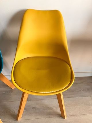 Sillas estilo escandinavo (4 unidades)