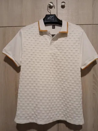 Camiseta Polo Alpinestars Blanca Talla M