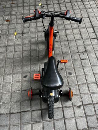 Bicicleta Decathlon 13 con ruedas