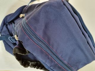Zaino Zeven anni '90 blu e rosso