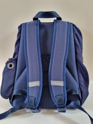 Zaino Zeven anni '90 blu e rosso