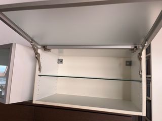 Vitrina de cocina puertas cristal