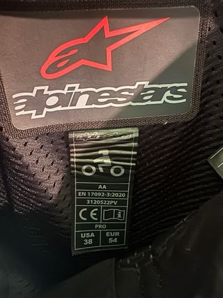 Traje Moto Alpinestars Negro