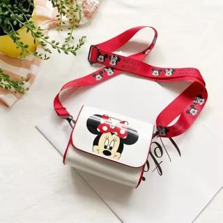 Cartera monedero de piel de Minnie de Disney.