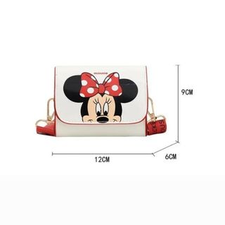 Cartera monedero de piel de Minnie de Disney.