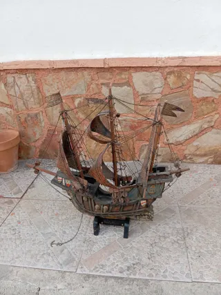 Maqueta Barco Santa María