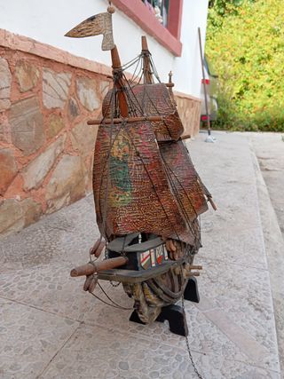 Maqueta Barco Santa María