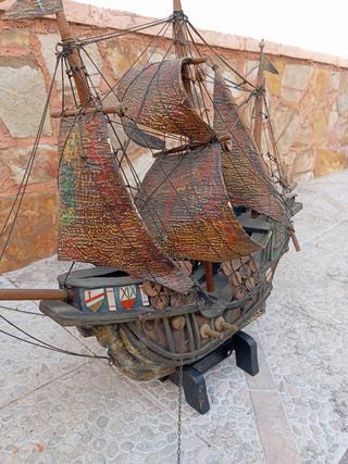 Maqueta Barco Santa María