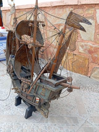 Maqueta Barco Santa María