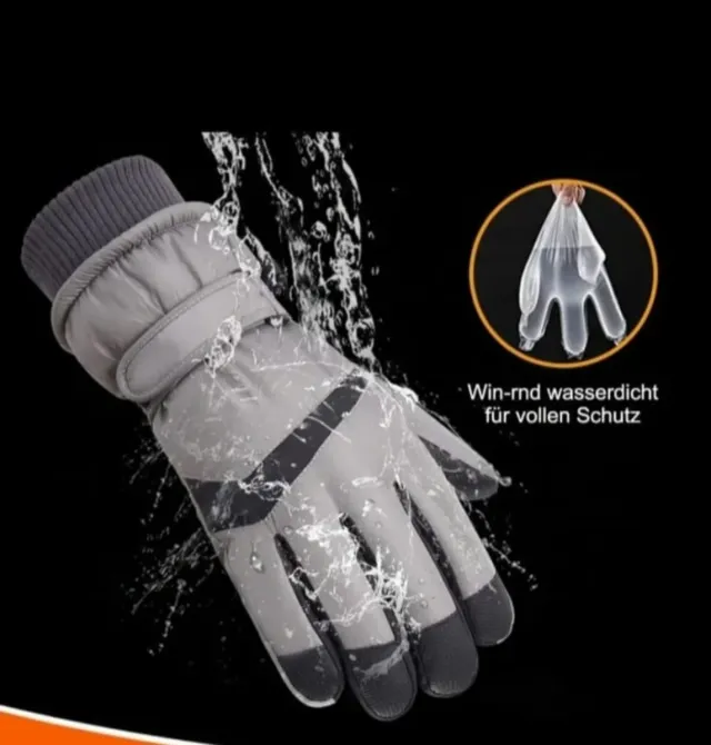 NUEVO Guantes de esquí hombre - L