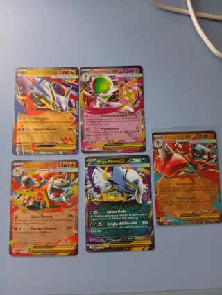 Carte Pokémon Mega Latias EX, Gardevoir EX, Absol 