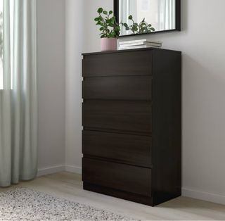 Cómoda Sinfonier Madera Oscura
