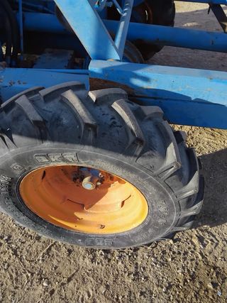 Plataforma recolección fruta carro poda