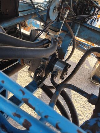 Plataforma recolección fruta carro poda