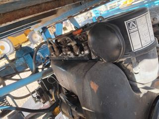 Plataforma recolección fruta carro poda