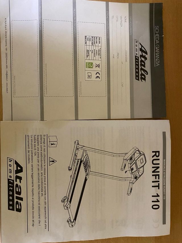 Tapis Roulant Runfit 110