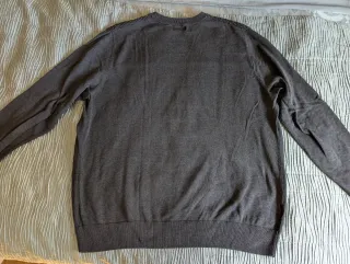 Jersey Fred Perry gris talla XL