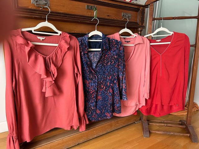 Lote 4 blusas Salsa talla S