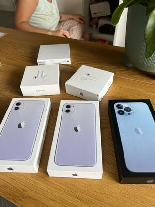 Cajas iPhone 13 Pro Max, 11 y Watch