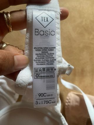 Set 3 reggiseni basic