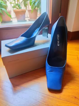 Décolleté Lella Baldi Blu 39.5