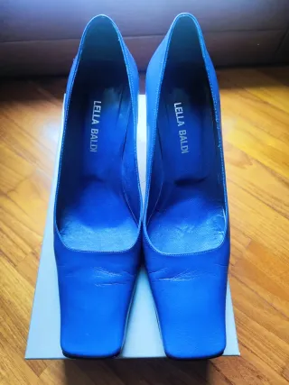 Décolleté Lella Baldi Blu 39.5