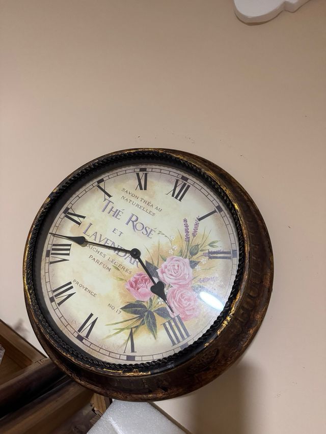 Reloj de Pared Vintage The Rose
