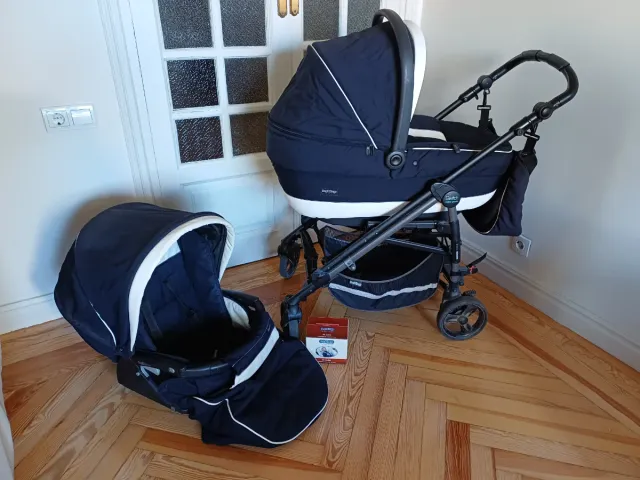 Carro Peg Perego con capazo y silla