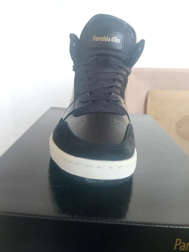 Scarpe uomo Pantofola d'Oro nere NUOVE num 41