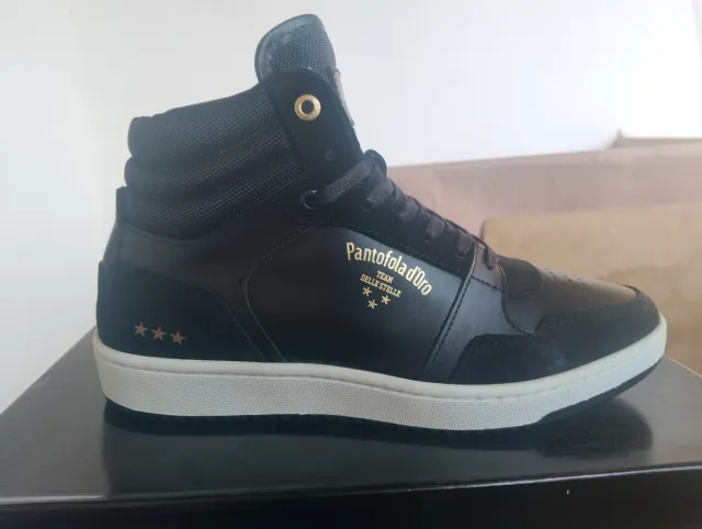 Scarpe uomo Pantofola d'Oro nere NUOVE num 41