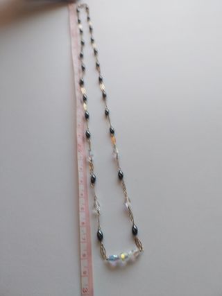 Cadena Oro 14K Hematita