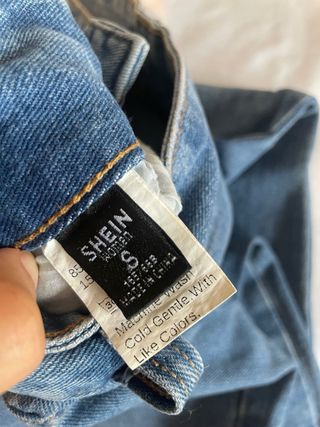 Pantalones vaqueros campana mujer