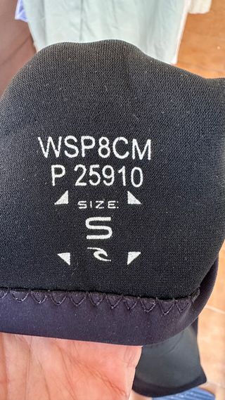 Neopreno corto  talla S
