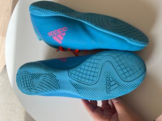 Zapatillas Fútbol Sala Azul y Rosa