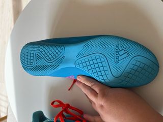 Zapatillas Fútbol Sala Azul y Rosa