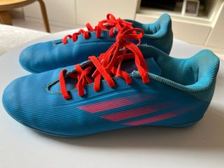Zapatillas Fútbol Sala Azul y Rosa