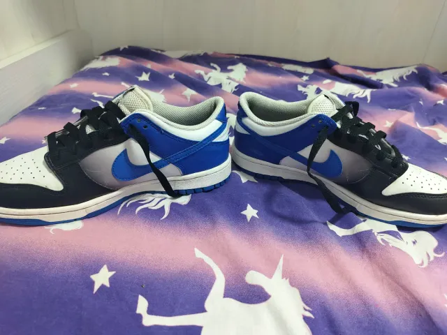 Nike Dunk Low Game Royal White Black